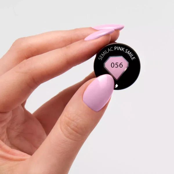 Semilac 056 Pink Smile 7 ml - Imagen 2