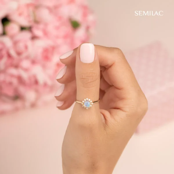 Semilac 574 Bride in Powder Pink 7 ml - Imagen 3