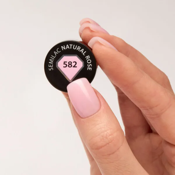 Semilac 582 Natural Rose 7 ml - Imagen 3