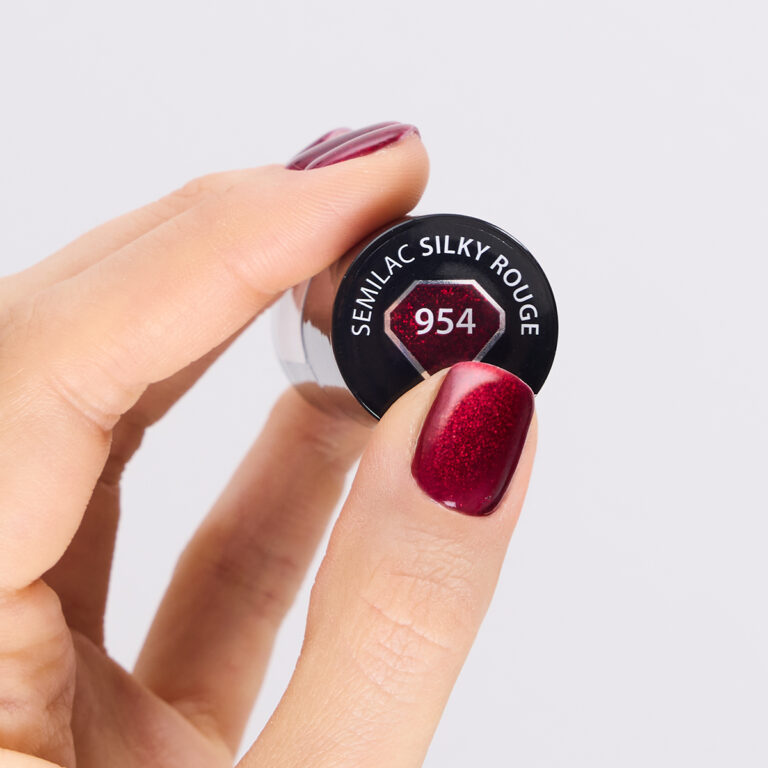 Semilac 954 Silky Rouge 7ml - Imagen 2