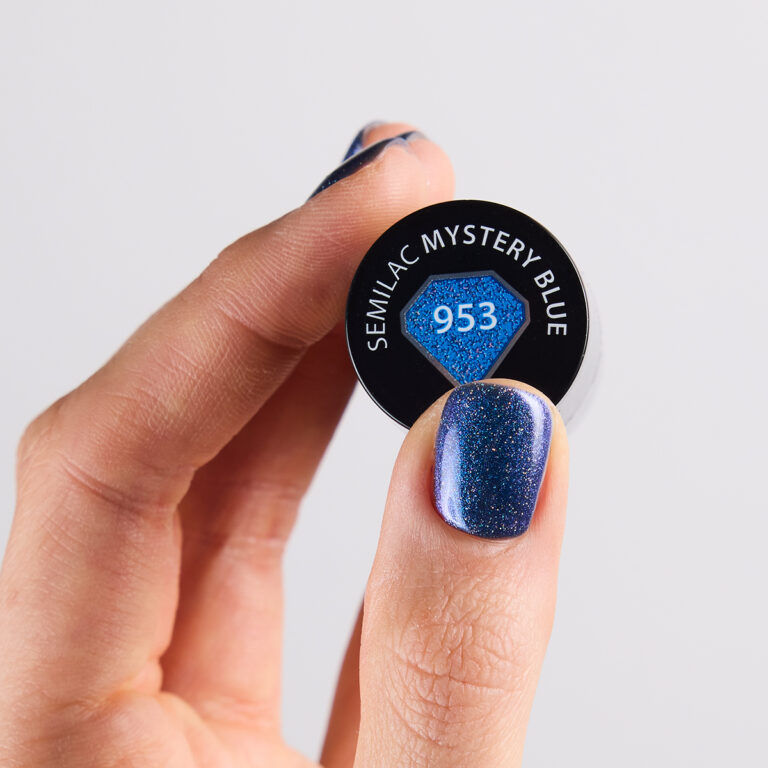 Semilac 953 Mystery Blue 7ml - Imagen 3